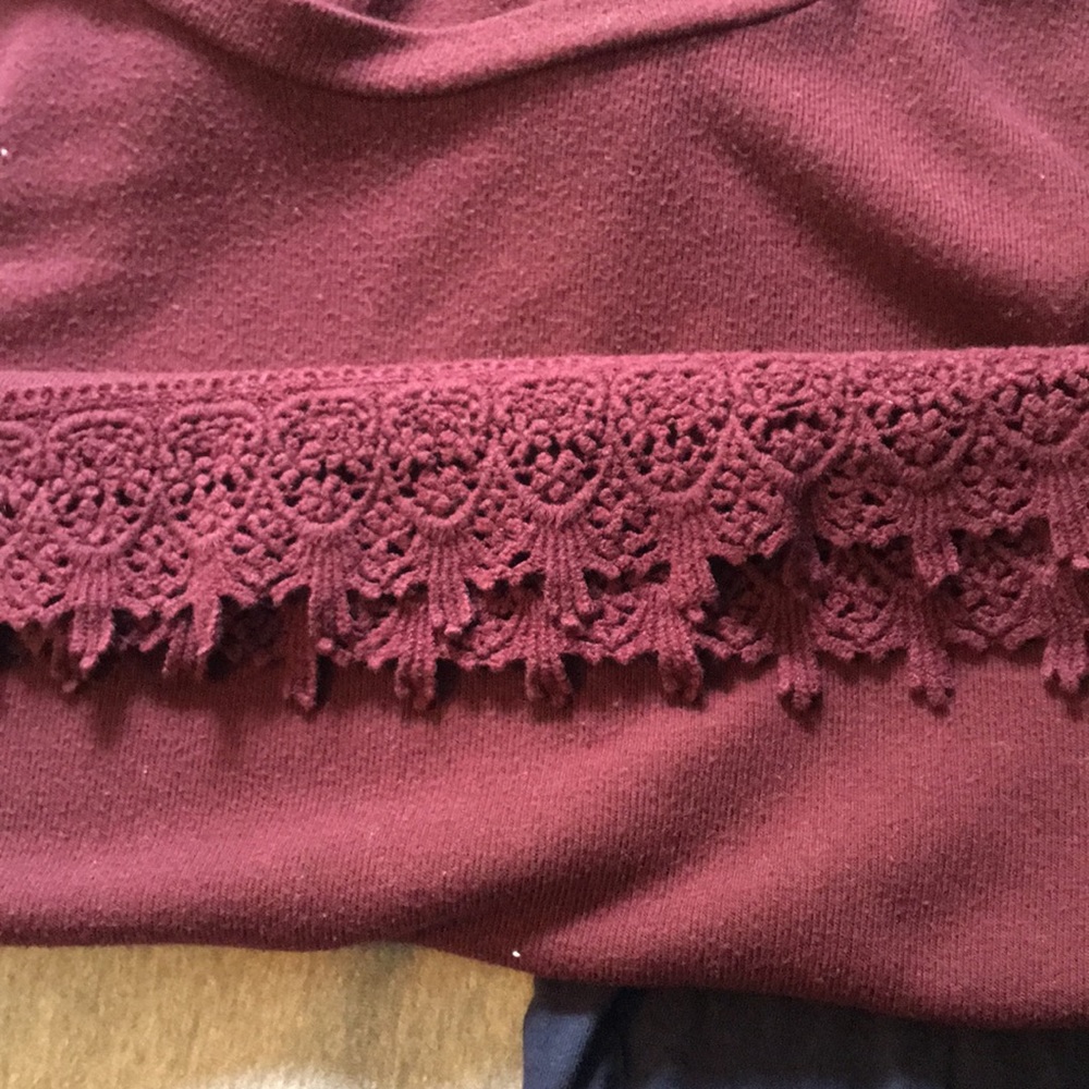 Long sleeve cropped